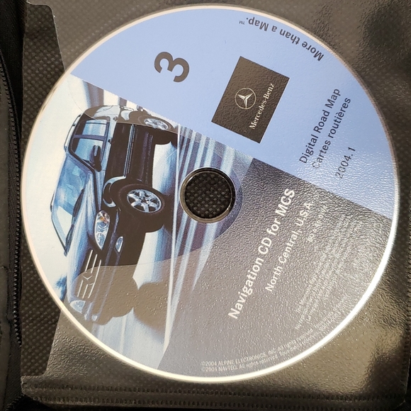 Navigation Disc Set for Mercedes M - Series - Picture 3 of 11